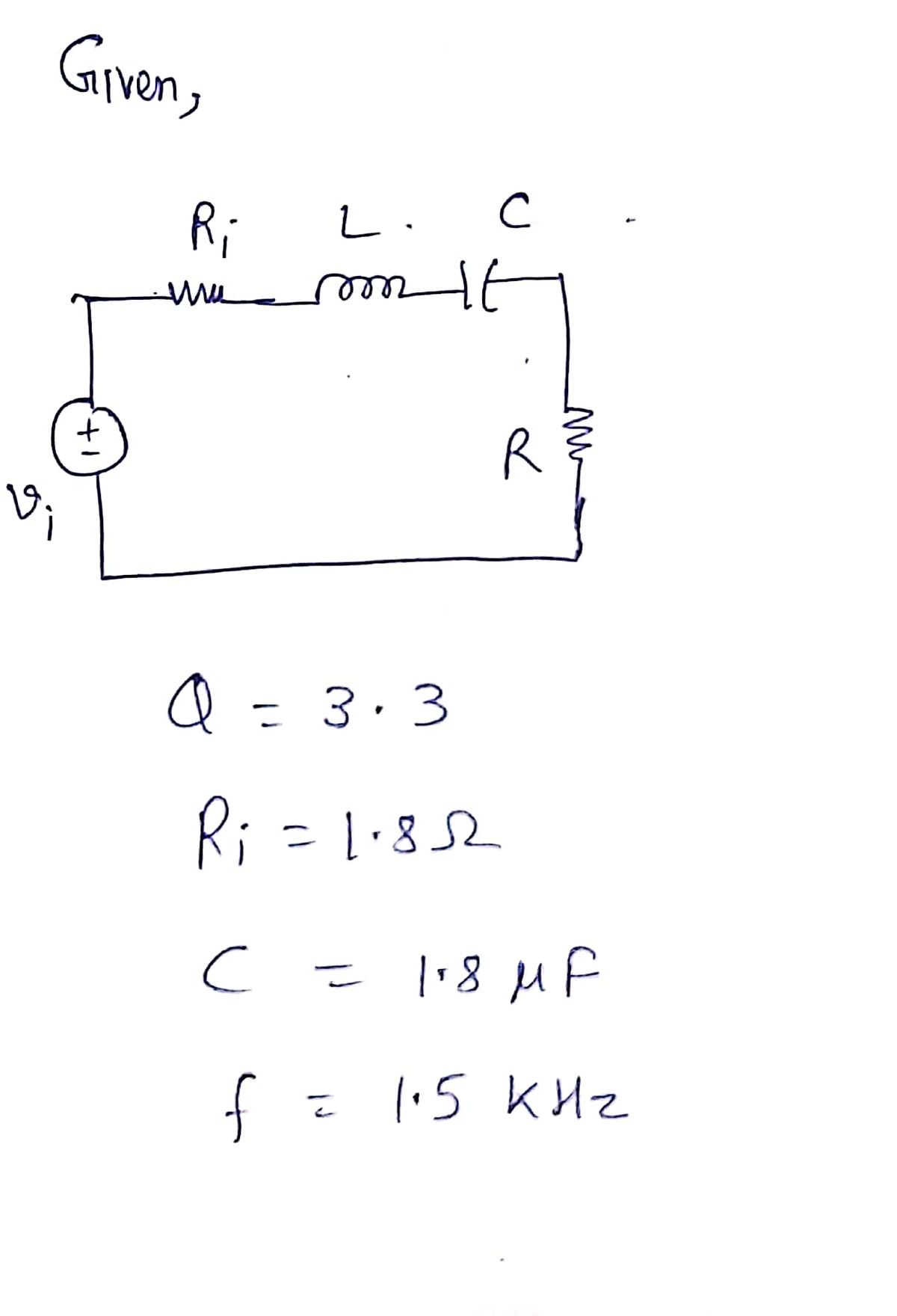 Electrical Engineering homework question answer, step 1, image 1